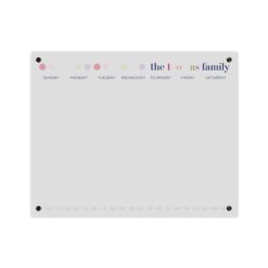 Acrylic Wall Calendar